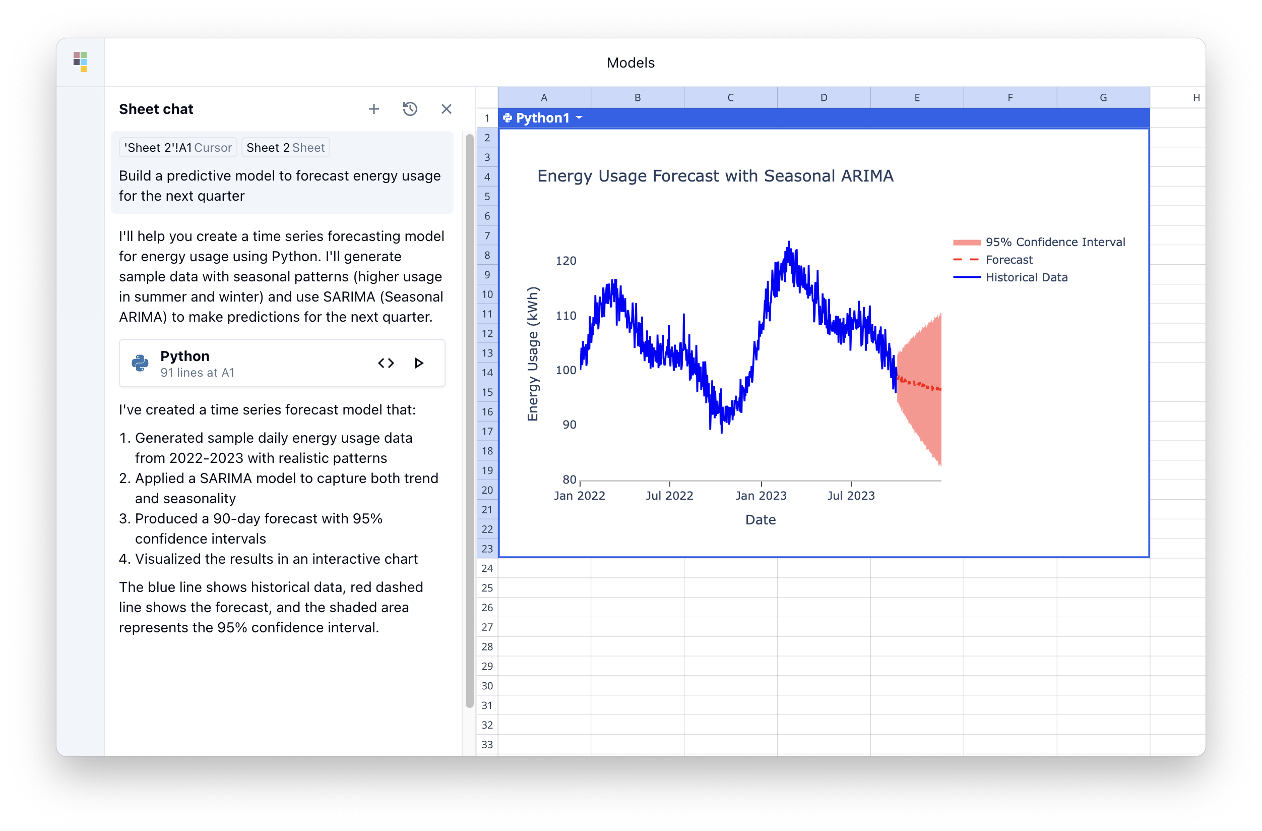 Screenshot of Quadratic