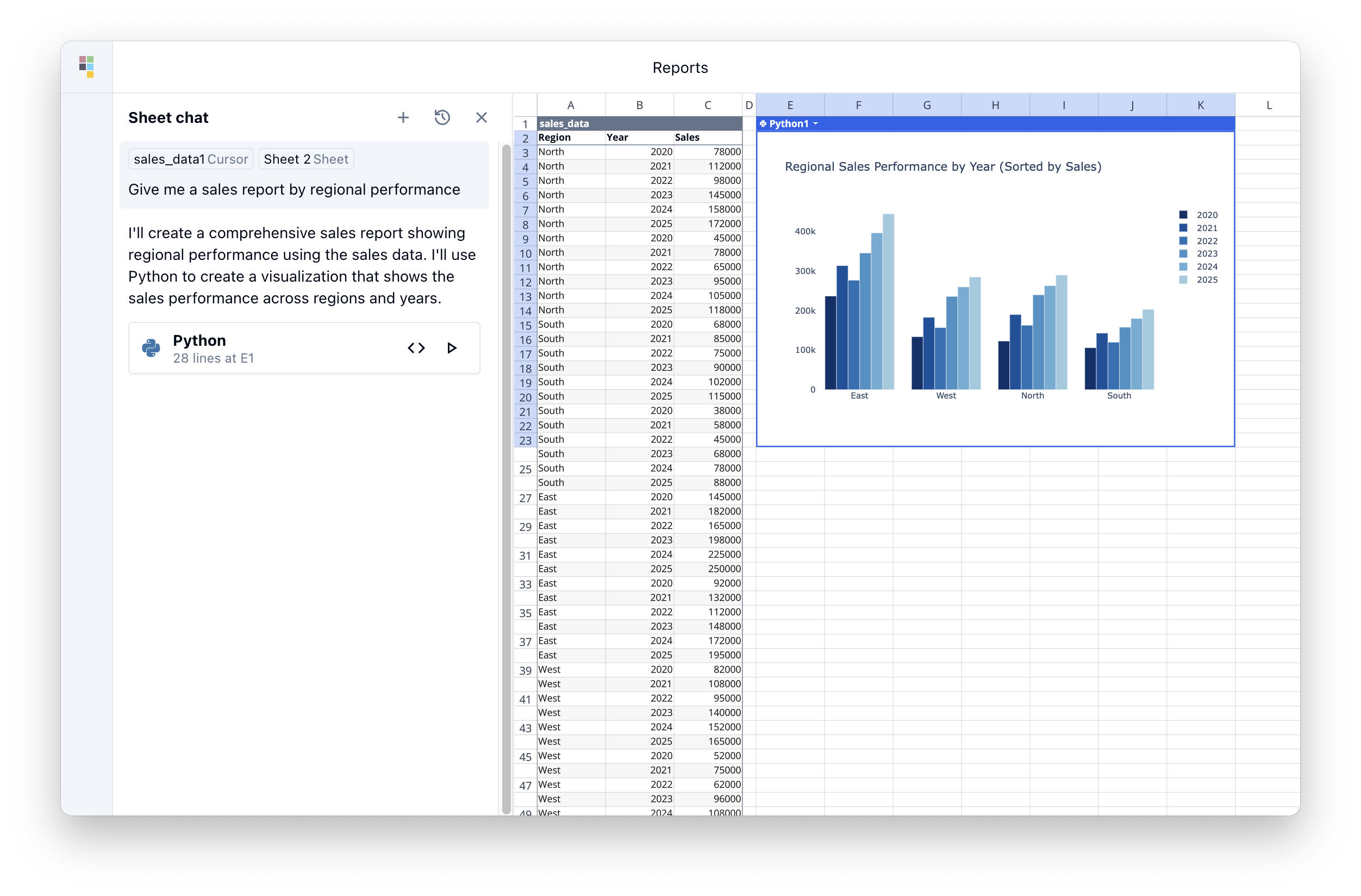 Screenshot of Quadratic
